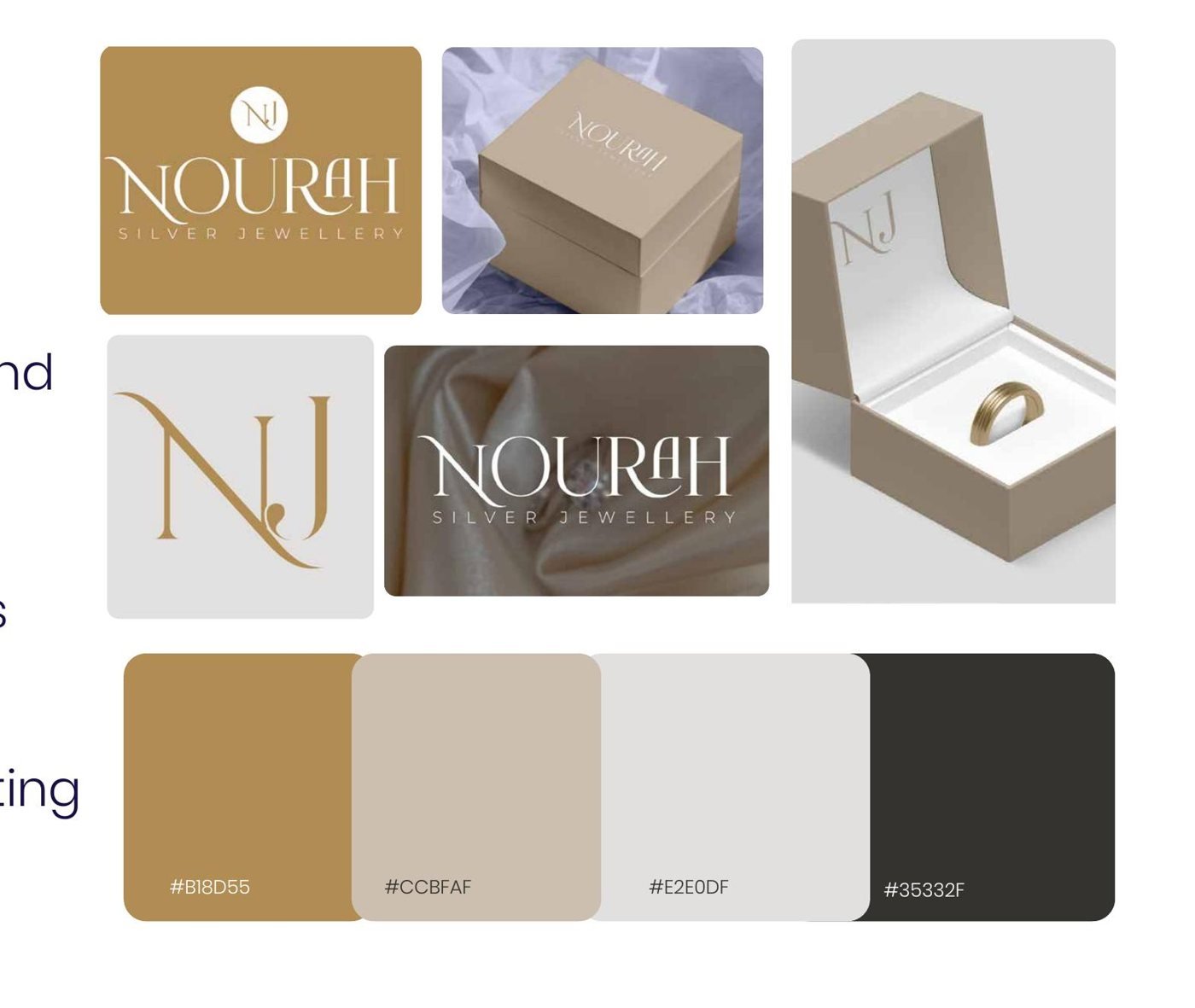 Nourah brand identity